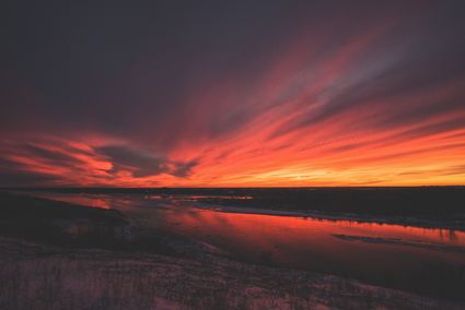 Cranberry Flats Sunset