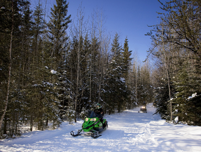 snowmobile winter