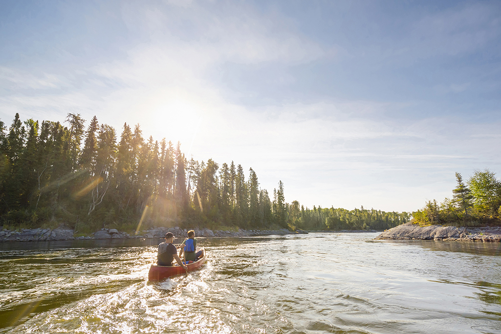 canoeing churchill river