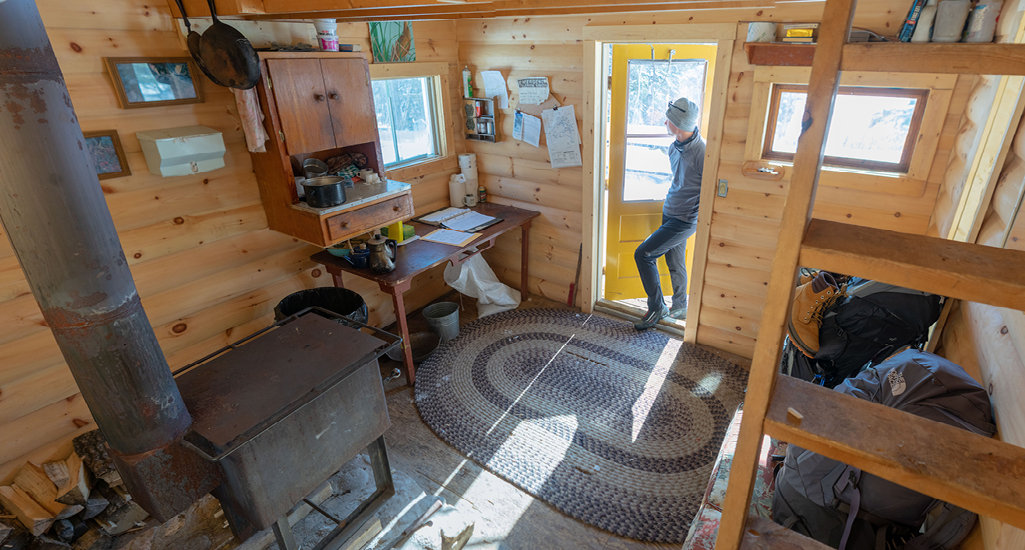 cabin interior duck mountain provincial park
