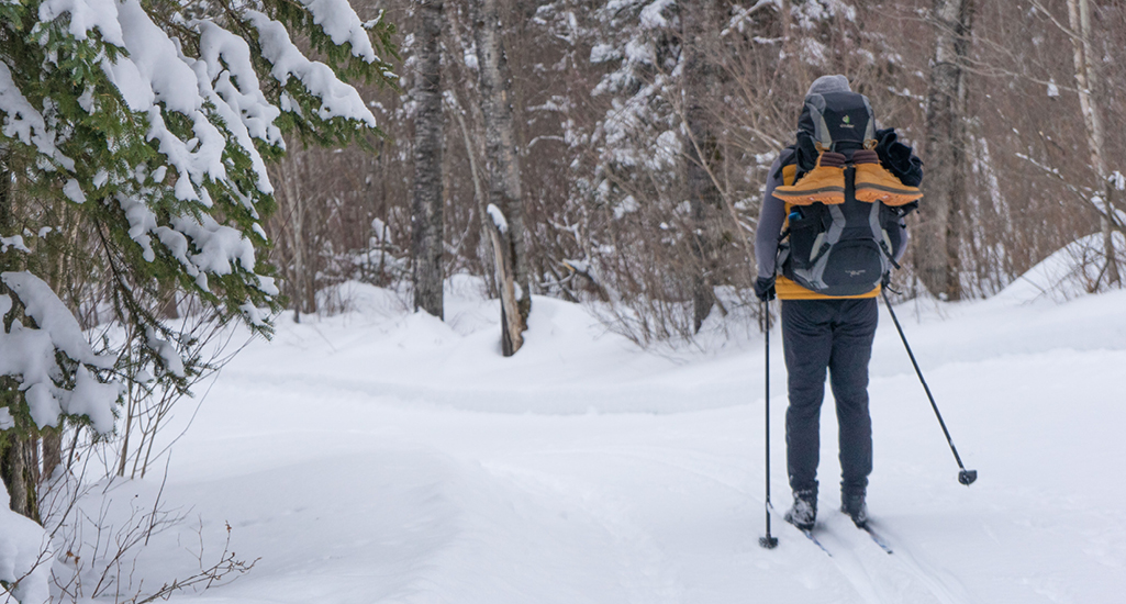 cross-country skiing duck mountain provincial park