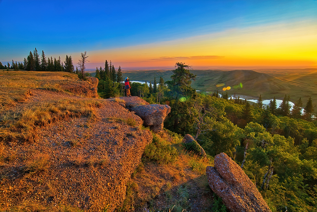 Cypress Hills Conglomerate Cliffs