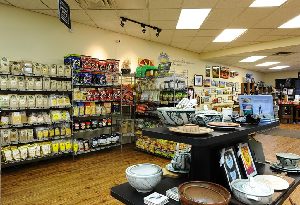 picture of the inside of SaskMade marketplace