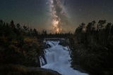 Nistowiak Falls in Northern Saskatchewan